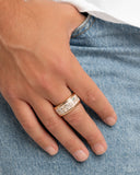 FLECK This Out - Gold Ring Paparazzi