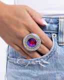 Bedazzled Babe - Pink Ring Paparazzi