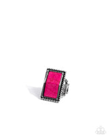 Southwestern Serenity - Pink Stone Ring Paparazzi