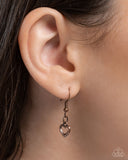 LOCKS of Love - Copper Neclace Paparzzi