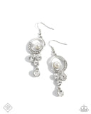 Perfect Paradigm - White Pearl Earrings Paparazzi