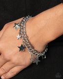 Cosmic Contemporary - White Star Bracelet Paparazzi