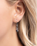 Ferocious Flirt - Black Leopard Heart Necklace Paparazzi