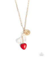 Eclectic Eden - Red Necklace Paparazzi