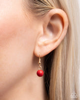 Eclectic Eden - Red Necklace Paparazzi