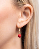 Eclectic Eden - Red Necklace Paparazzi