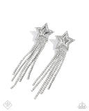 Currently Cosmic - White Star Earrings Paparazzi