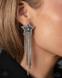 Currently Cosmic - White Star Earrings Paparazzi