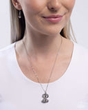Poodle Pizzazz - White Necklace Paparazzi