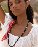 Bandana Ballad - Multi Bandana Chain Necklace Paparazzi