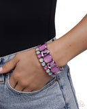 Mismatched Mood - Purple Bracelet Paparazzi