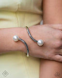 Effulgent Exemplar - White Pearl Bracelet Paparazzi