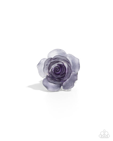 Floral Intentions - Purple Ring Paparazzi