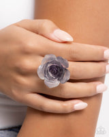 Floral Intentions - Purple Ring Paparazzi