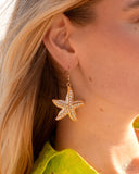 Starfish Spectacle - Gold Earrings Paparazzi