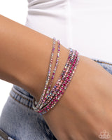 Rhinestone Review - Pink Bracelets Paparazzi