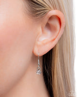 Boogie Bling - White Rhinestone Necklace Paparazzi