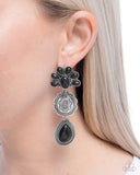 Handcrafted Haul - Black Earrings Paparazzi