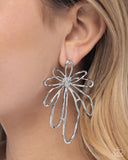 Growing Garden - Silver Earrings Paparazzi