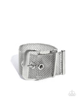 Defiant Display - Silver Bracelet Paparazzi