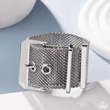 Defiant Display - Silver Bracelet Paparazzi