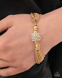High-Handed Haute - Gold Bracelet Paparazzi