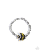 Admirable Angelfish - Yellow Bracelet Paparazzi