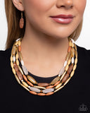 Milky Mambo - Brown Necklace Paparazzi