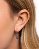 Radiant Raven - Blue Rhinestone Necklace Paparazzi