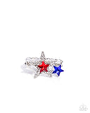 I Pledge Allegiance to the Stars - Multi Ring Paparazzi