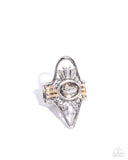 Painted Palooza - Silver Ring Paparazzi