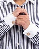 Dear Dazzle - Gold Cuff Links Paparazzi