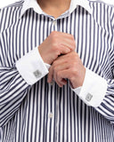 Dear Dazzle - White Cuff Links Paparazzi