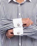 Protective Pearls - White Cuff Links Paparazzi