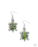 Turtle Theme - Complete Look  Necklace: Turtle Tale - Green) Earring: Turtle Tradition - Green Paparazzi
