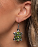 Turtle Theme - Complete Look  Necklace: Turtle Tale - Green) Earring: Turtle Tradition - Green Paparazzi