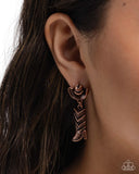 Boot Scootin Ballad - Copper Western Earrings