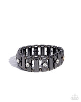 Dotted Dazzle - Black Bracelet Paparazzi