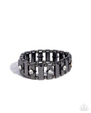Dotted Dazzle - Black Bracelet Paparazzi