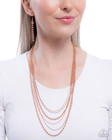 Lockdown Layers - Copper Necklace Paparazzi