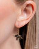Empathetic Elephant - Purple and Brass Necklace Paparazzi