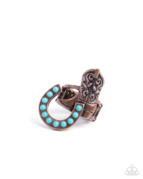 Western Wraparound - Copper Ring Paparazzi