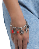 Western Wit -  Red Charm Bracelet