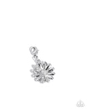 Matriarch Moment - White Flower Charm Paparazzi