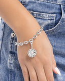 Matriarch Moment - White Flower Charm Paparazzi