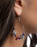 Country Countdown - Multi- Star Earrings Paparazzi