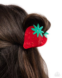 Strawberry Showcase - Red Hair Clip Paparazzi