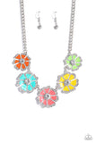 Playful Posies multi colored necklaces