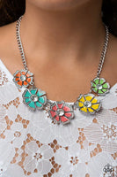 Playful Posies multi colored necklaces