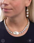 God's Girl Gold Choker Necklace Paparazzi